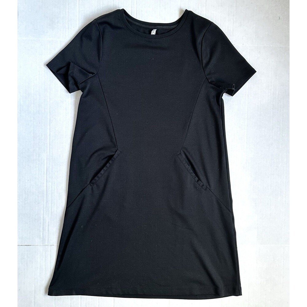Z Supply Pocket Dress Size S Black Short Sleeve Women’s Casual Preppy Tunic